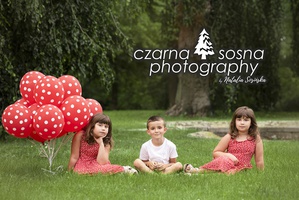 Sesja rodzinna w parku